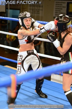 2013-11-16 Vigevano - Born to Fight 1530 Samantha Celestino-Beatrice Porcheddu - Low Kick